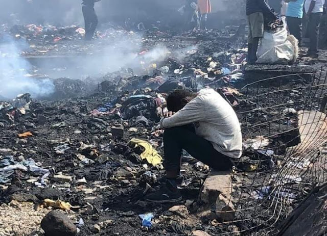 The statehouse allies caused Gikomba fire as NYS destroy reinstalled structures -Jaguar