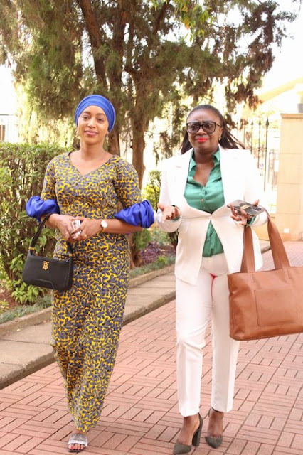 [PHOTOS] Senator Gloria Orwoba kicked out of the Senate for showing her monthly period in public