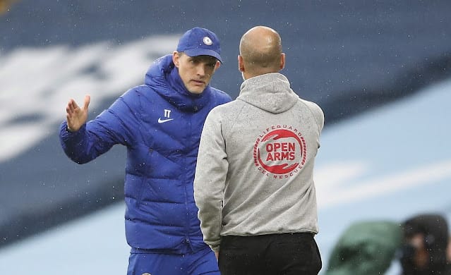 Before the match against Manchester City, Bayern Munich manager Thomas Tuchel panics