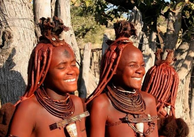 Himba people from Namibia have the most celebrated tradion in Africa Himba people from Namibia have the most celebrated tradion in Africa