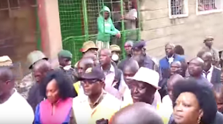 "Elections will be fair if there is no current IEBC commissioner" says Raila.