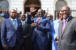Sonko, Igathe and DP W. Ruto. PHOTO | FILE