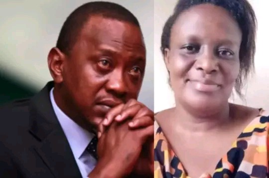 President Uhuru Kenyatta and his Mpango wa Kando Evalyn Mwende photo President Uhuru Kenyatta and his Mpango wa Kando Evalyn Mwende photo