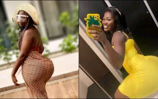African big booty model Abena Cilla photos