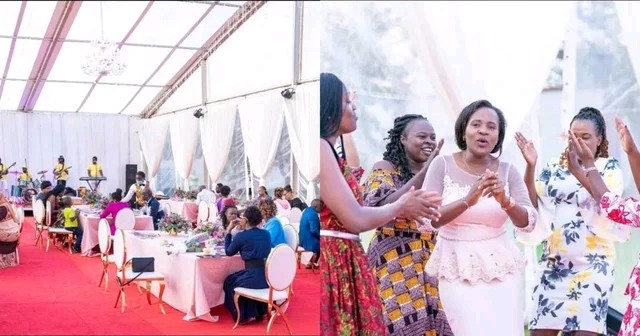 Mary Kiobi and Francis Atwoli birthday celebration photos