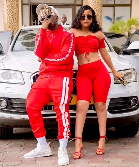 Rayvanny and his ex-wife Fayhma photo