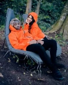 Rayvanny and his ex-wife Fayhma photo