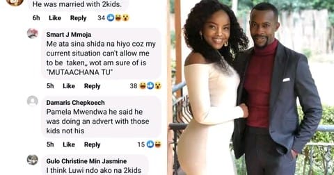 Maria TV series actor Ronald Ndubi well- known as Victor Hausa dating Maggie photo Maria TV series actor Ronald Ndubi well- known as Victor Hausa dating Maggie photo