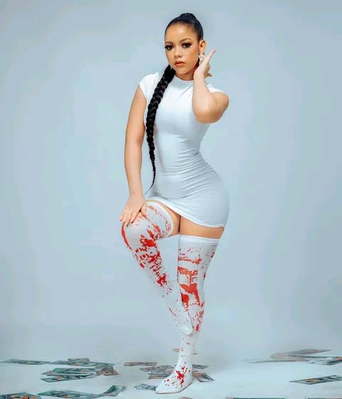 [PHOTOS] Rayvanny Ex-girlfriend Fahyma shows off her banding body leaving men drooling