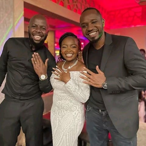 Vlogger Esther Kazungu with her husband James Kibunjah photo Vlogger Esther Kazungu with her husband James Kibunjah photo