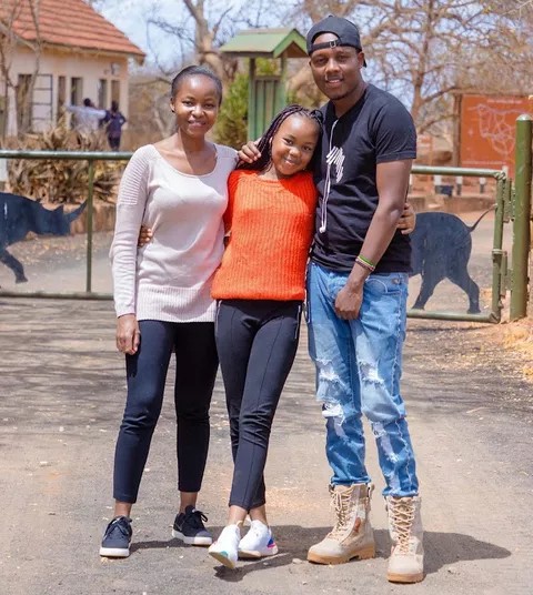 Former Tahidi High actor Abel Mutua with his wife Judy Nyawira Former Tahidi High actor Abel Mutua with his wife Judy Nyawira