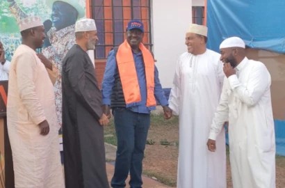 Abdulswamad Shariff Nassir, a Mvita Member of Parliament and Suleiman Shahbal photo over ODM ticket