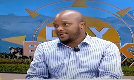 Felix Odiwuor, alias Jalang'o, a candidate for Lang'ata Member of Parliament