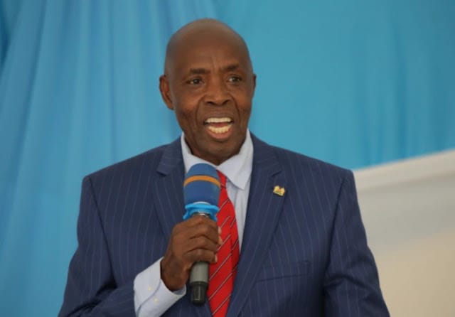 Ezekiel Machogu, the education cabinet secretary photo