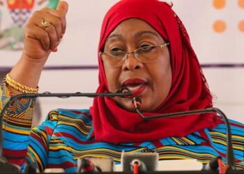 President Samia Suluhu of Tanzania