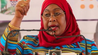 President Samia Suluhu of Tanzania