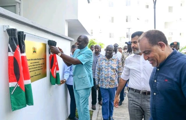 Ruto launches Mombasa affordable housing! Is it affordable to hustlers? Check details
