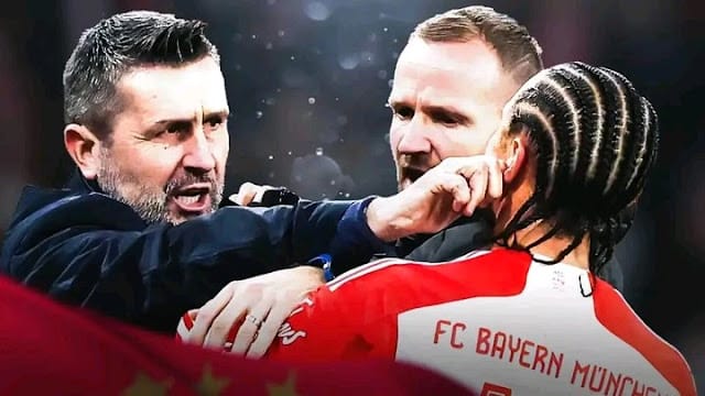 Leroy Sane slapped again by Union Berlin coach Leroy Sane slapped again by Union Berlin coach