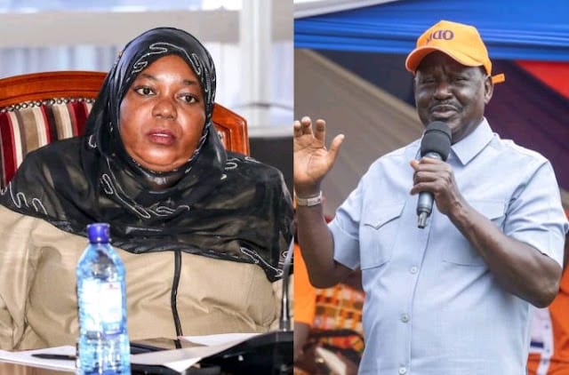Fatuma Achani wants Raila apologize over Mke wa Salim Mvurya Fatuma Achani wants Raila apologize over Mke wa Salim Mvurya