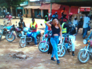 Alaine Alaine in Kakamega doing Wafula video