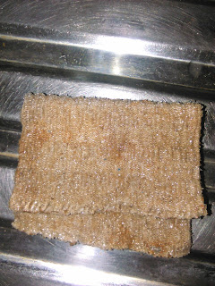 Utensil scrubber. Majority of people use this rubber or polythene scrubbers for cleaning utensils.