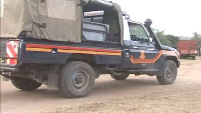 A man and a woman in Kakamega scenes arrested by Police, photos and videos