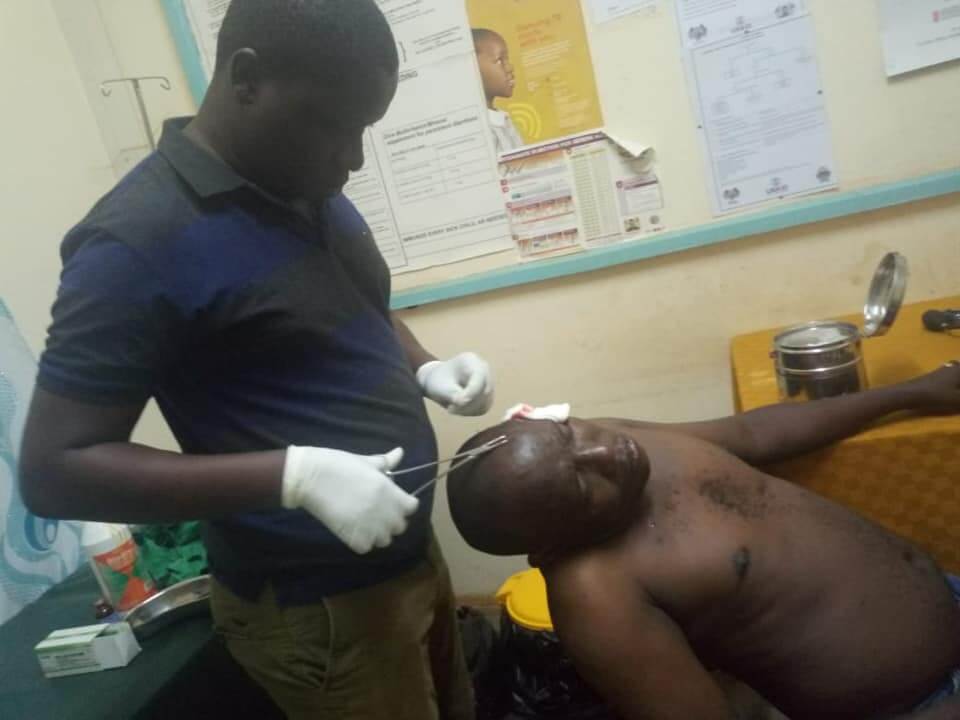 Ganze Constituency Manager Emmanuel Chai in Hospital Ganze Constituency Manager Emmanuel Kazungu Chai in Hospital
