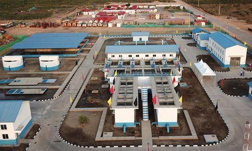 Angola Chinese water project. Angola Chinese water project.