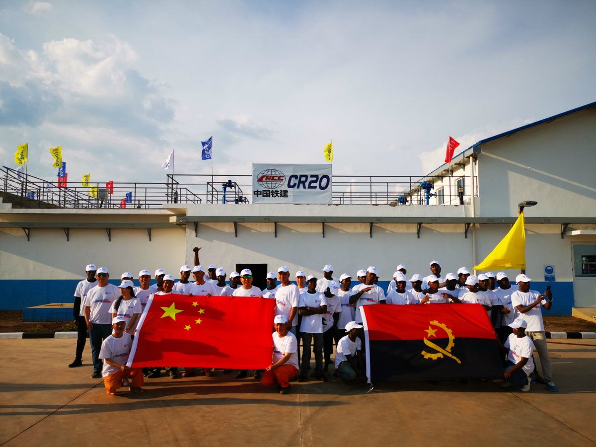 Angola Chinese water project. Angola Chinese water project.