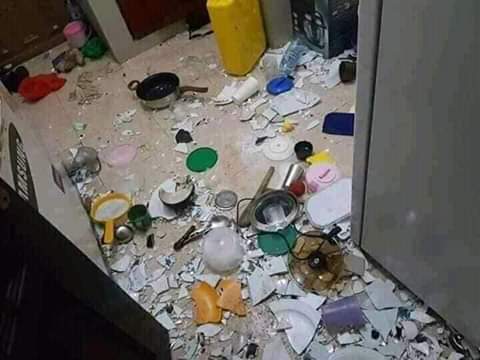 Photos of big booty donholm woman who broke all boyfriends house items. Video of the donholm woman breaking items. Donholm woman sitting badly photos and breaking all boyfriends items