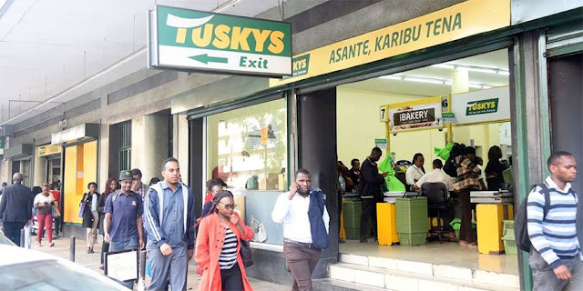 Tuskys supermarket says it's unable to pay rent, banks and suppliers