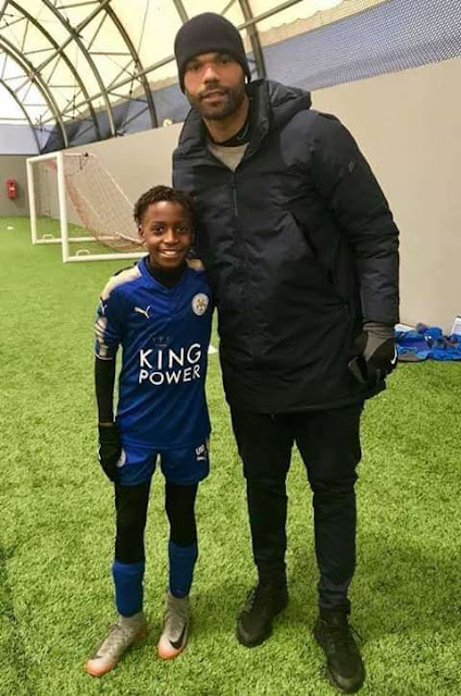 Mwadime Kazungu who plays at Leicester U15 says King Power is home