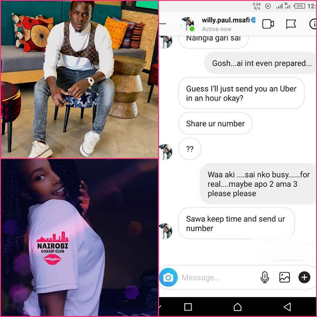 Willy Paul new exposee from Edga Obare on school girls Willy Paul new exposee from Edga Obare on school girls
