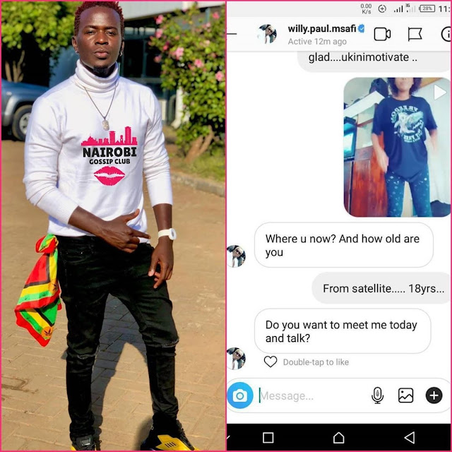 Willy Paul new exposee from Edga Obare on school girls Willy Paul new exposee from Edga Obare on school girls