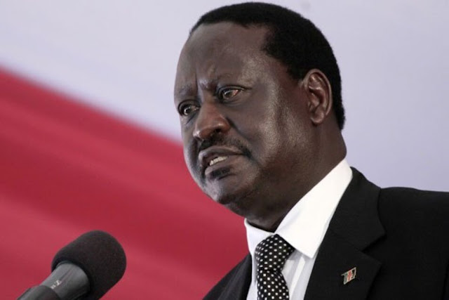 Raila Odinga in a past function Raila Odinga in a past function
