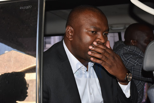 Former Sports CS Rashid Echesa photos and videos at Harambee house Former Sports CS Rashid Echesa photos and videos at Harambee house