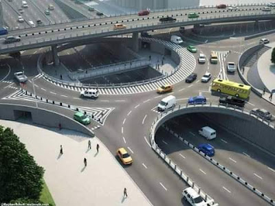 Changamwe modern roundabout is almost complete
