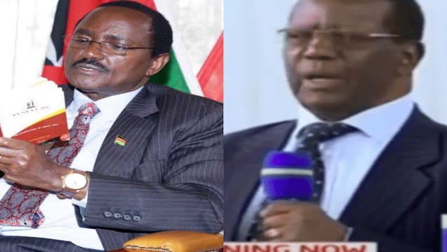 Kalonzo Musyoka under siege for consoling the late Kiptanui with a wrong photo