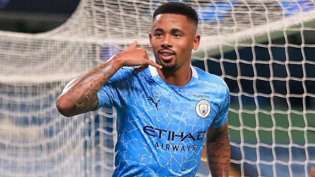 Manchester City player Gabriel Jesus Manchester City player Gabriel Jesus