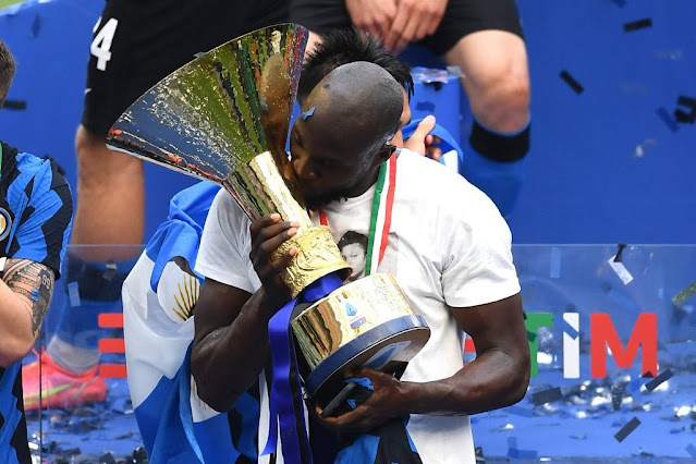 Inter Milan striker Romelu Lukaku photo