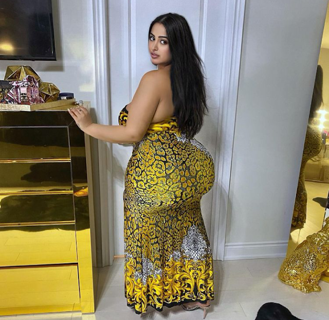 Canadian socialite Miss Diamond Doll excites fans after posting her curvaceous photo Canadian socialite Miss Diamond Doll excites fans after posting her curvaceous photo