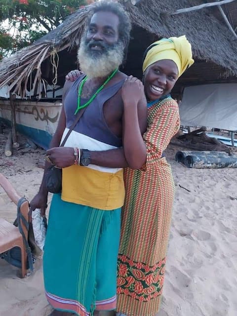 Zeddy the comedian with Omar Lali Photo