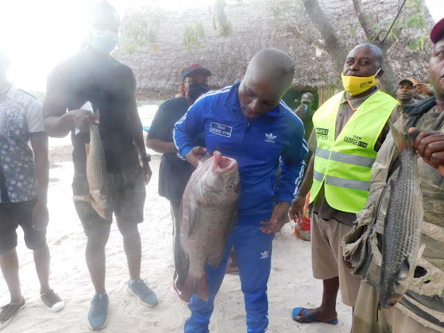 Kilifi incoming Senator lawyer George Kithi spearheaded a cleaning drive at Mtwapa