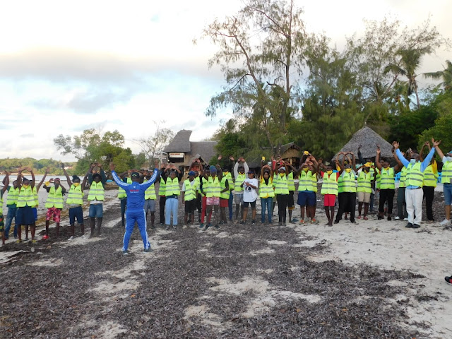 Kilifi incoming Senator lawyer George Kithi spearheaded a cleaning drive at Mtwapa