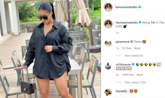 Diamond Platinumz ex-wife Hamisa Mobetto and American rapper Rick Ross  dating photo