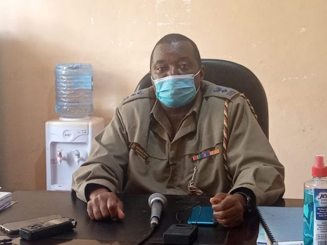 Mt Elgon sub-county police commander Stephen Muoni