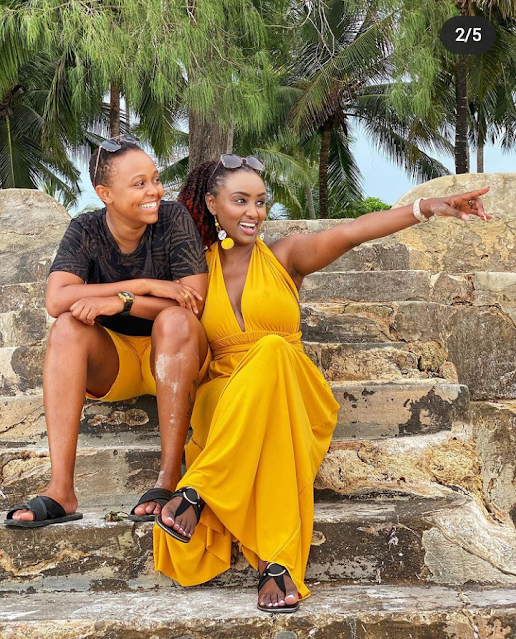 Marini Naturals CEO Mitchelle Ntalami and her BFF Makena Njeri photo Marini Naturals CEO Mitchelle Ntalami and her BFF Makena Njeri photo