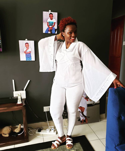 Former Tahidi High actress Nyaboke Moraa Former Tahidi High actress Nyaboke Moraa