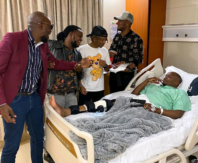 Starehe Mp Charles Njagua ‘Jaguar’ in MP Shah hospital photos Starehe Mp Charles Njagua ‘Jaguar’ in MP Shah hospital photos