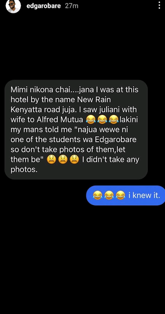 Lilian Ng'ang'a and Juliani love affairs photos Lilian Ng'ang'a and Juliani love affairs photos